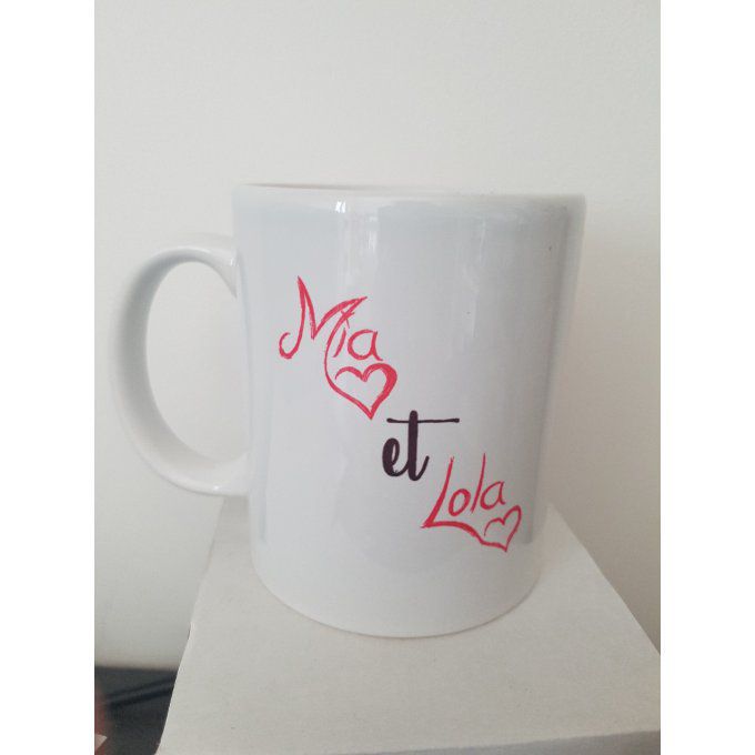 Mug personnalisé mamie damour