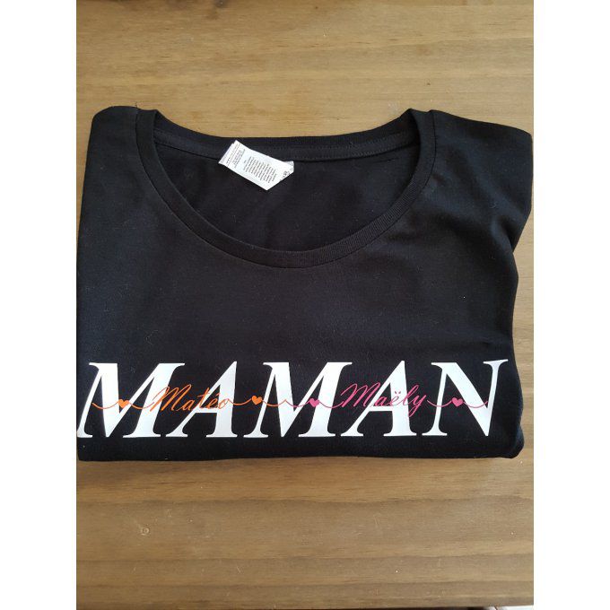 Tshirt personnalisé Maman