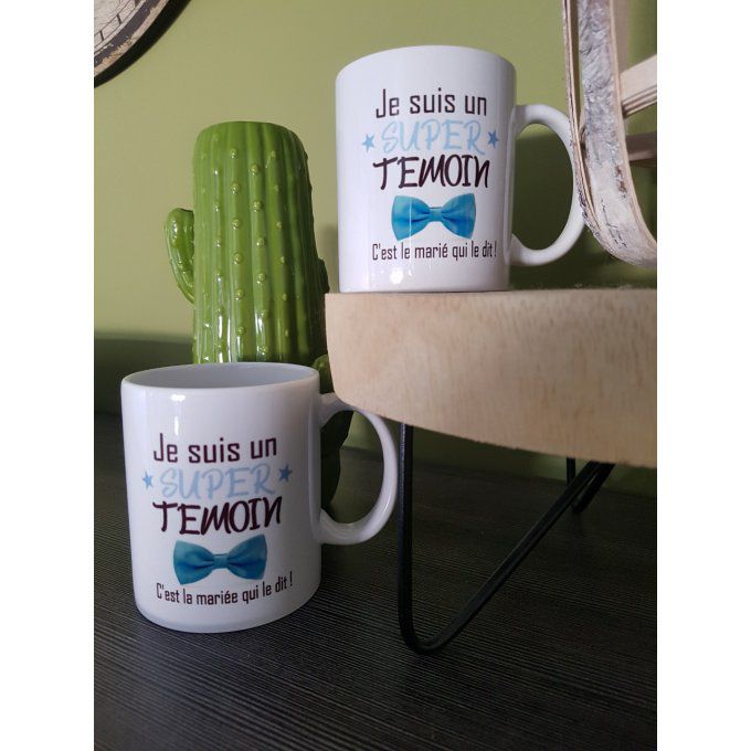 Mug Super témoin homme 