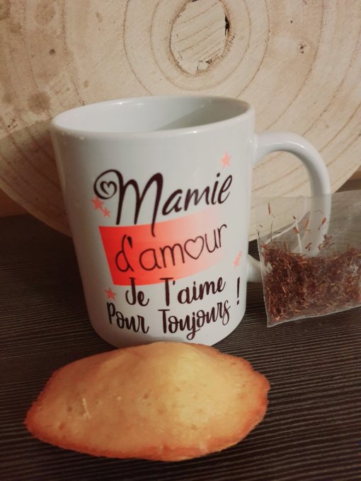 Mug personnalisé mamie damour