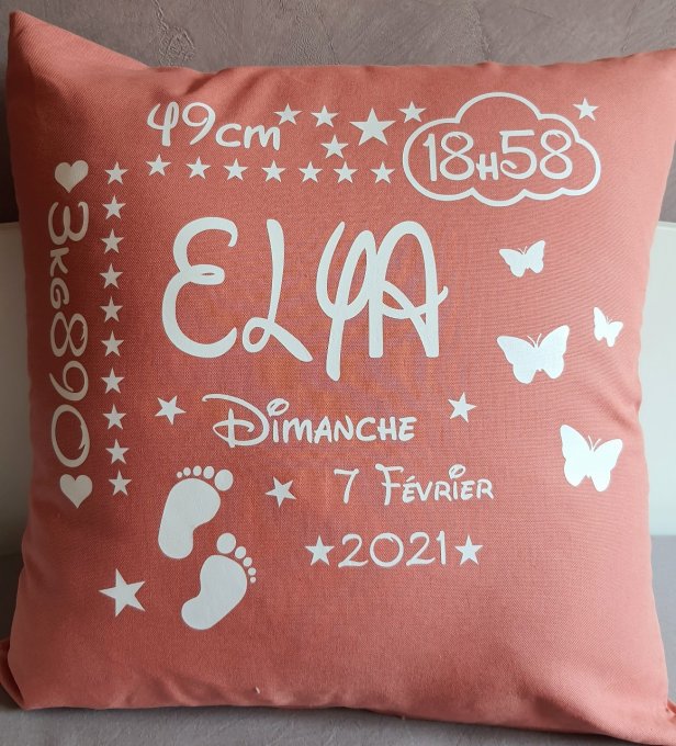 Coussin personnalisé