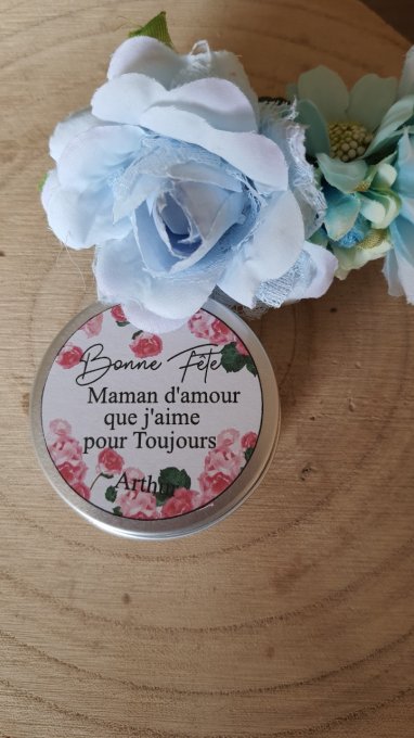 Bougie Capsule fête des mamans