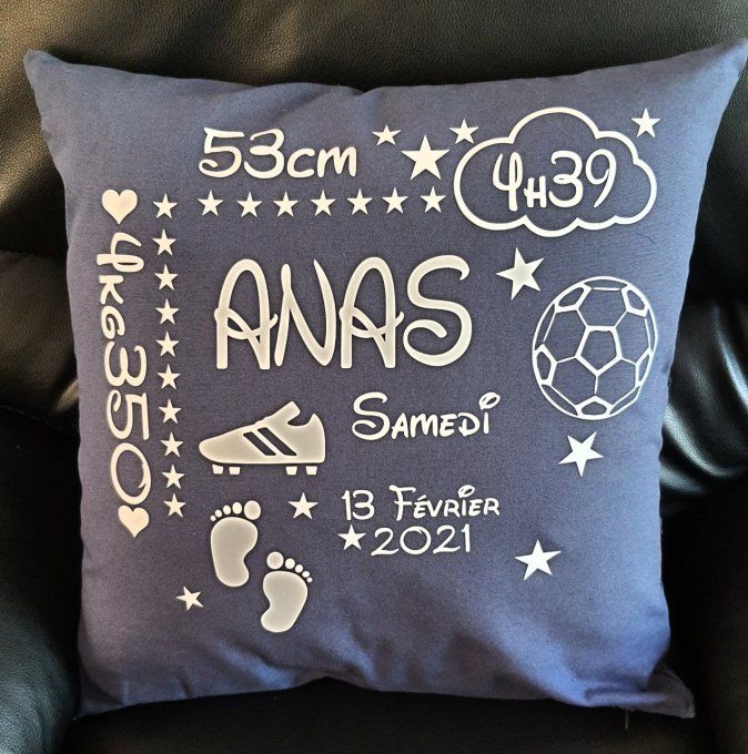 Coussin personnalisé