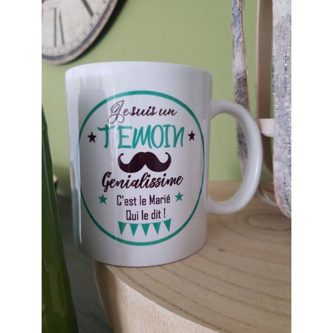 Mug Témoin Génialissime