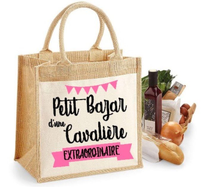 Sac cabas toile de jute