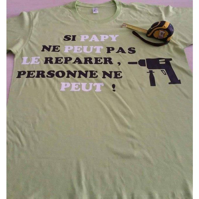 Tshirt personnalisé Papy