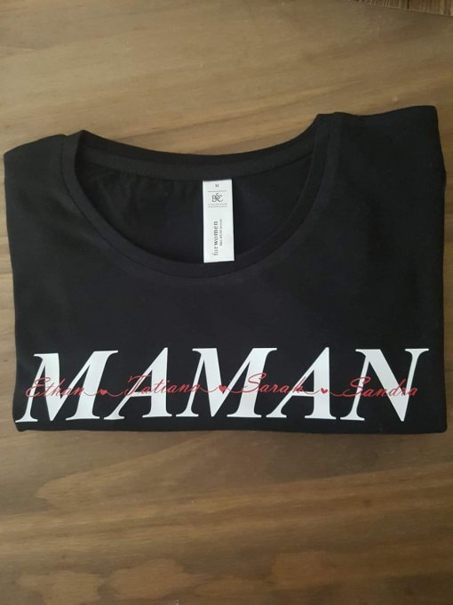 Tshirt personnalisé Maman