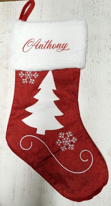 Botte Christmas personnalisée