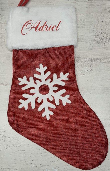 Botte Christmas personnalisée