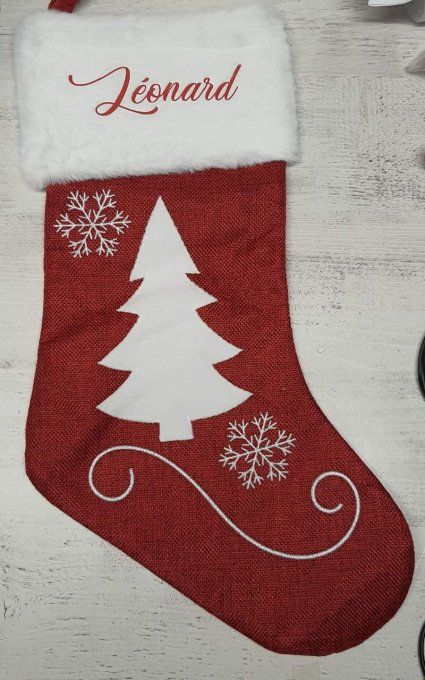 Botte Christmas personnalisée