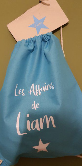 Sac a cordons et pochette