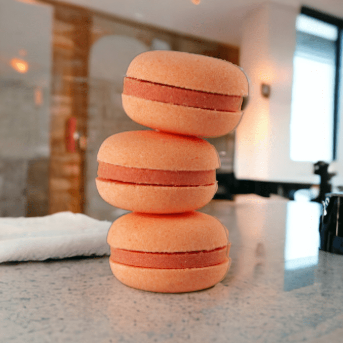 Macaron effervescent