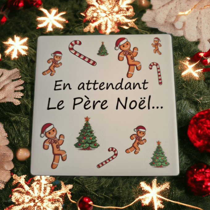 Sous tasse en céramique personnalisé
