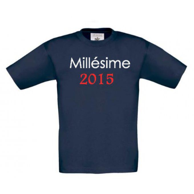 Tshirt personnalisé Millésime