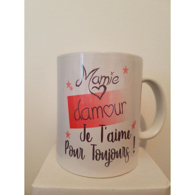 Mug personnalisé mamie damour