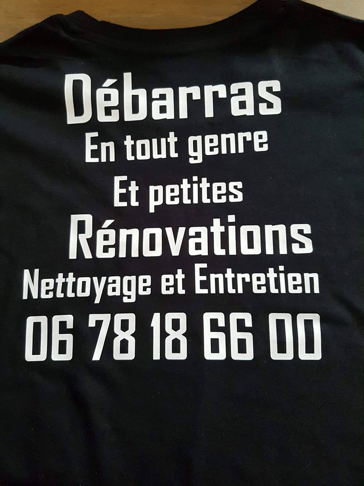 Flocage Société de Débarras